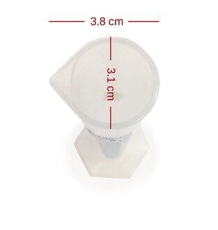 AEK-Tech 0-40 Etil Alkol Alkolmetre ve 100ml Plastik Mezür Seti - Thumbnail