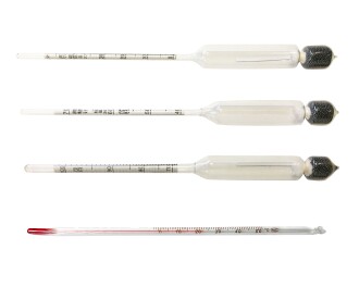 AEK-Tech Ethyl Alcoholmeter 3 pcs. Set 0-40-70-100