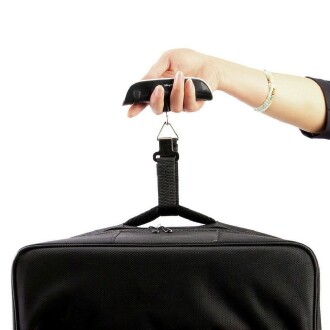 AEK-Tech 50kg Askılı El Bagaj Seyahat Tartısı Terazi Işıklı - 6