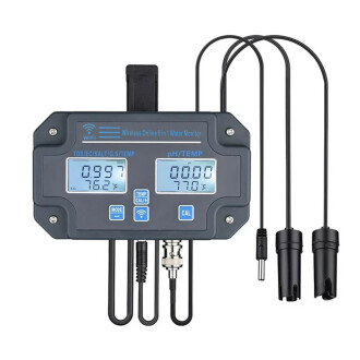 AEK-tech 6'sı Birarada WiFi Su Kalitesi Test Ölçüm Cihazı PH/EC/TDS/SALT/G.S/ Temp 