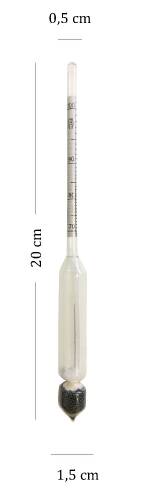 AEK-Tech Ahşap Kutulu Alkolmetre ve Mezür Seti 0-40-70-100 - 5