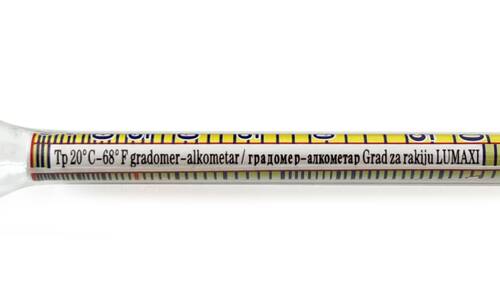 AEK-Tech Alkolmetre 0-100 Kısa Form 13.5 cm