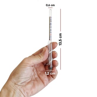 AEK-Tech Alkolmetre 0-100 Kısa Form 13.5 cm - 4