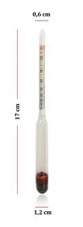 AEK-Tech Alkolmetre 0-100 Kısa Form 17cm - Thumbnail
