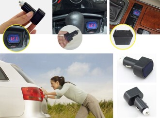 AEK-Tech Araç Akü Dijital Volt Ölçer Voltmetre - 8