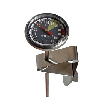 AEK-Tech Büyük Barista Paslanmaz Gıda Süt Termometresi Yoğurt Mayalama Hızlı Tepki - 2