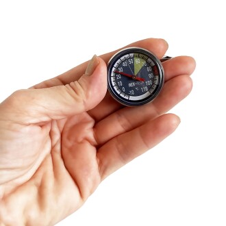 AEK-Tech Büyük Barista Paslanmaz Gıda Süt Termometresi Yoğurt Mayalama Hızlı Tepki - 6