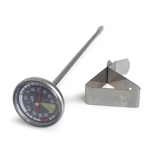 AEK-Tech Büyük Barista Paslanmaz Gıda Süt Termometresi Yoğurt Mayalama Hızlı Tepki - 8