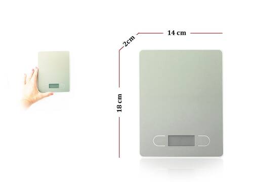 AEK-Tech C310 Dijital Hassas Mutfak Tartısı Terazi 5kg 1g Çözünürlük - 4