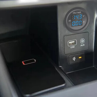 AEK-Tech DC12V/24V Dijital Voltmetre Ampermetre - 8