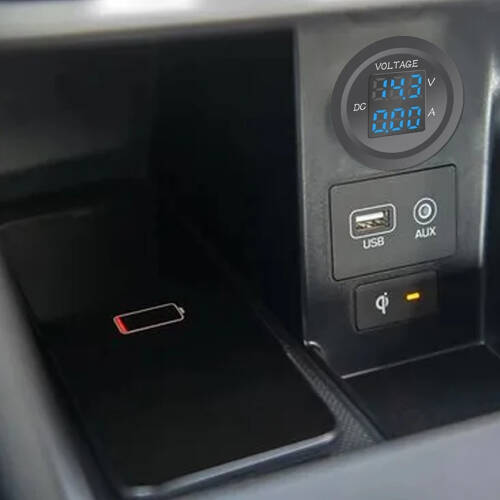 AEK-Tech DC12V/24V Dijital Voltmetre Ampermetre - 8