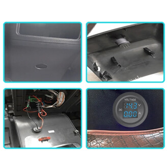 AEK-Tech DC12V/24V Dijital Voltmetre Ampermetre - 9