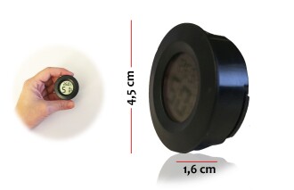 AEK-Tech Dijital Humidor Termometre Nem Ölçer ve Nemlendirici Haznesi Seti - 3