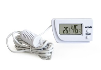 AEK-Tech Digital Min-Max Probe Thermometer Hygrometer 
