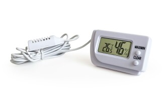 AEK-Tech Dijital Min-Max Prob Termometre Nem Ölçer Beyaz - 7