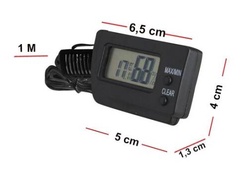 AEK-Tech Dijital Min-Max Prob Termometre Nem Ölçer - 4