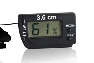AEK-Tech Dijital Min-Max Problu Nem Ölçer Higrometre - Thumbnail