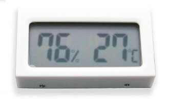 AEK-Tech - AEK-Tech Dijital Nem Ölçer Termometre (beyaz)