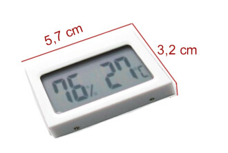 AEK-Tech Dijital Nem Ölçer Termometre (beyaz) - 3