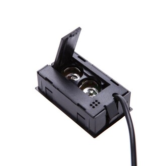 AEK-Tech Dijital Problu Nem Ölçer Termometre (siyah) - Thumbnail