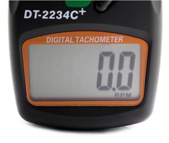 AEK-Tech DT2234-C Non-Contact Digital Laser Tachometer - 5