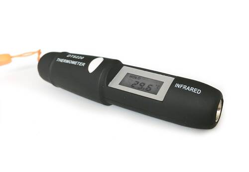 AEK-Tech DT8220 Kalem Tip Infrared Termometre Siyah
