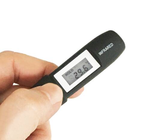 AEK-Tech DT8220 Kalem Tip Infrared Termometre Siyah - 5