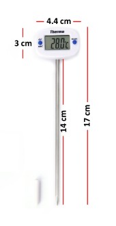 AEK-Tech Hidrometre, 250ml Mezür ve TA-288 Termometre Seti - 4