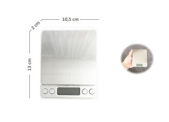 AEK-Tech i2000 Profesyonel Dijital Hassas Terazi 2KG 0.1G - 4