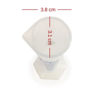 AEK-Tech Kısa Form Alkolmetre ve 100ml Mezür Seti - 6