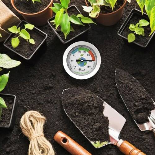 AEK-Tech Kompost Toprak Termometresi 20cm Prob - 6