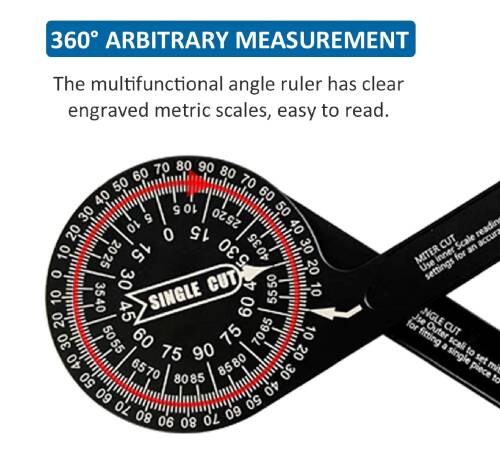 AEK-Tech Mekanik Hassas Açı Ölçer İletki - 5