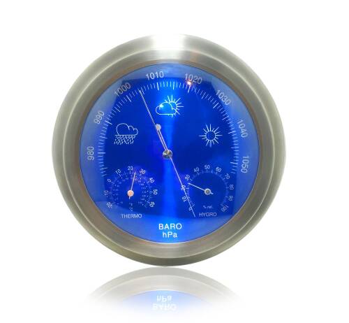 AEK-Tech Mekanik İbreli Barometre Büyük 23cm - 1
