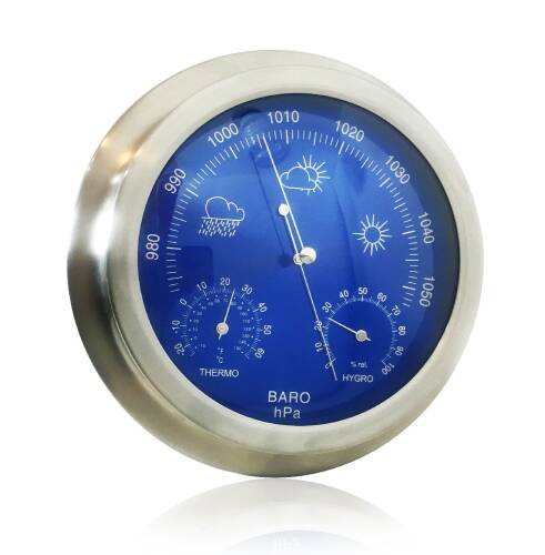 AEK-Tech Mekanik İbreli Barometre Büyük 23cm - 3