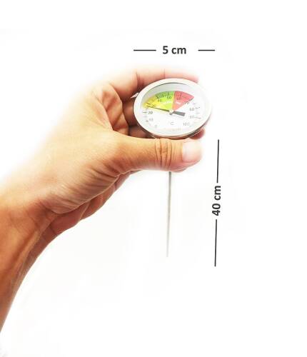 AEK-Tech Mekanik Kompost Toprak Termometresi - 4