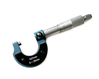 AEK-Tech Mekanik Mikrometre 0-25mm 0.01mm - Thumbnail
