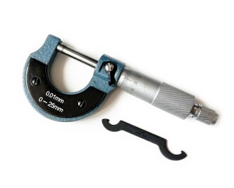 AEK-Tech Mekanik Mikrometre 0-25mm 0.01mm 