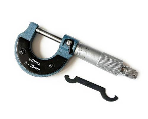 AEK-Tech Mekanik Mikrometre 0-25mm 0.01mm - 1