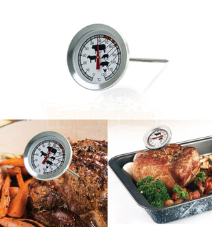 AEK-Tech Mekanik Saplamalı Paslanmaz Gıda Termometresi - Thumbnail