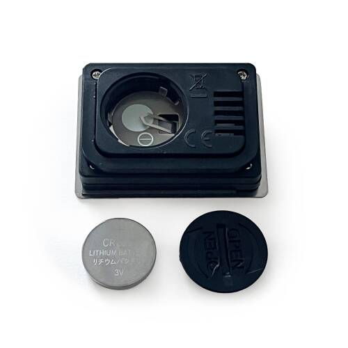 AEK-Tech Metal Çerçeve Dijital Higrometre Termometre Nem Ölçer Humidor Puro Kutusu - 5