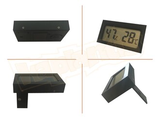 AEK-Tech Mıknatıslı Mini Dijital Termometre Nem Ölçer - Thumbnail