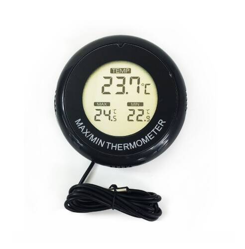 AEK-Tech Min Max Dijital Buzdolabı Termometresi Siyah - 1