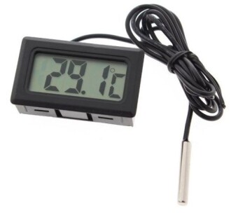 AEK-Tech Mini Dijital Prob Termometre (siyah) - 5