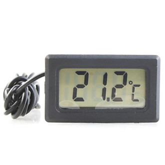 AEK-Tech Digital Mini Probe Thermometer Black