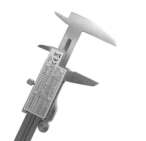 AEK-Tech Paslanmaz Çelik Dijital Kumpas 150mm - 3