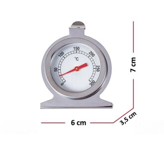 AEK-Tech Paslanmaz Çelik Fırın Termometresi Fırın İçi Kullanım - 7