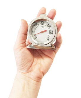 AEK-Tech Paslanmaz Çelik Fırın Termometresi Fırın İçi Kullanım - 8