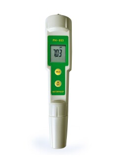 WATERPROOF PH METER ,DATA HOLD