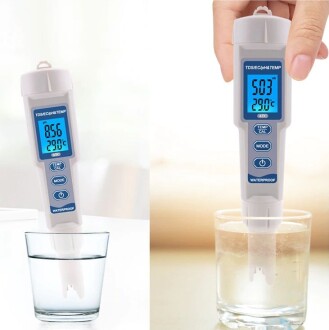 AEK-Tech PH-3508 4'ü 1 arada PH Metre TDS EC ve Sıcaklık Ölçer - 6