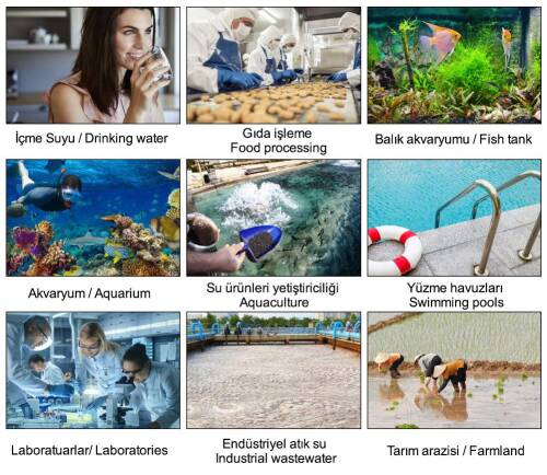 AEK-Tech PH-3508 4'ü 1 arada PH Metre TDS EC ve Sıcaklık Ölçer - 7